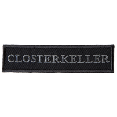 CLOSTERKELLER - ARGENTO [grey] -- Embroidered Patch.jpg