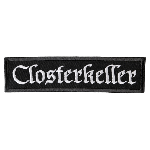 CLOSTERKELLER - LOGO [white] -- Embroidered Patch.jpg