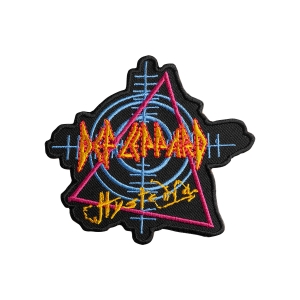 DEF LEPPARD - HYSTERIA [iron on] --  Embroidered Patch