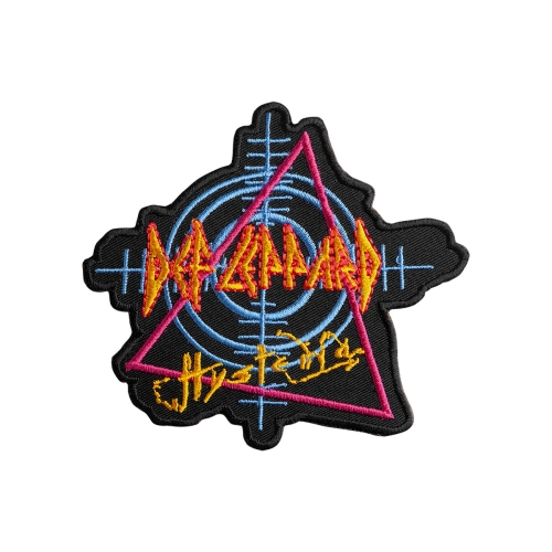 DEF LEPPARD - HYSTERIA [iron on] -- Embroidered Patch.jpg