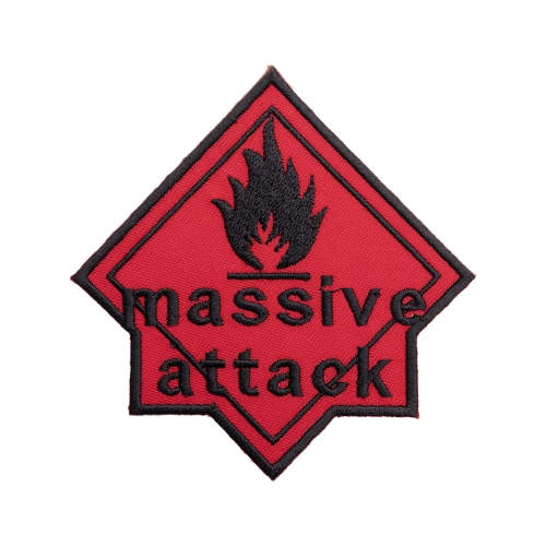 MASSIVE ATTACK - BLUE LINES [iron on] -- Embroidered Patch.jpg