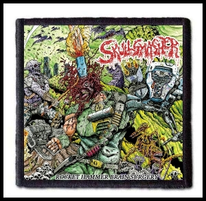 SKULLSMASHER - Rocket hammer brain surgery -- Patch