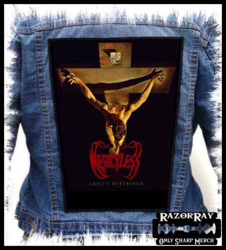 MERCYLESS - Abject offerings -- Backpatch.jpg