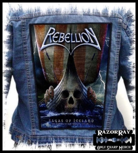 REBELLION - Sagas of iceland - the history of vikings volume I  -- Backpatch