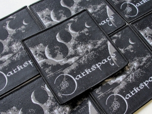 DARKSPACE [black] -- woven patch