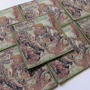 ABORTED - Global flatline [brown] -- Woven Patch