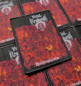 Naszywka VITAL REMAINS - Dechristianize [black]