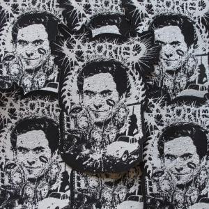 Naszywka Termiczna ABORTED - Ted bundy [laser cut]