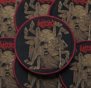 ABSURD - Asgardsrei [maroon] -- Woven Patch