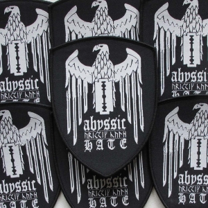 ABYSSIC HATE - The source of suffering [black] -- Woven Patch