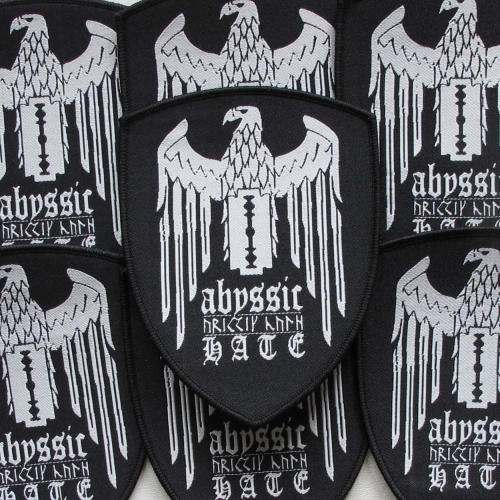 ABYSSIC HATE - The source of suffering [black] -- Woven Patch.jpg