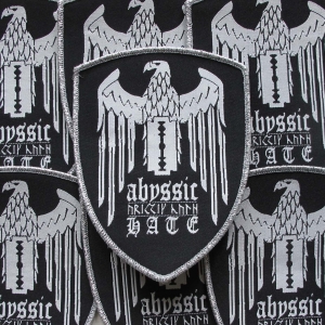 Naszywka ABYSSIC HATE - The source of suffering [silver]