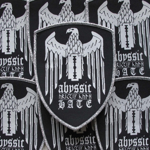ABYSSIC HATE - The source of suffering [silver] -- Woven Patch.jpg