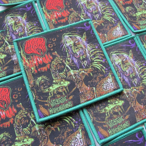 ACID WITCH - Witchanic Hallucinations [green] -- Woven Patch.JPG