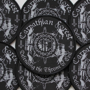 Naszywka CARPATHIAN FOREST - Defending the throne of evil [black]