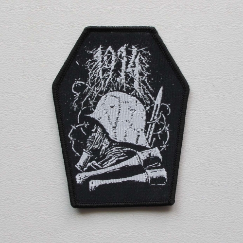 1914 - Coffin [shaped] [black] -- Woven Patch A.jpg