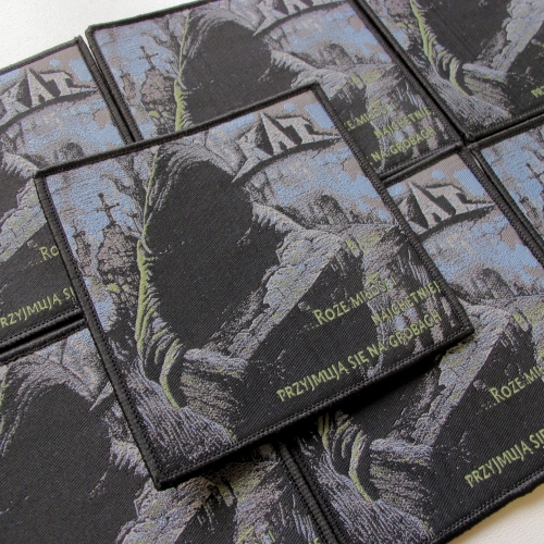 KAT - Róźe Miłości... [black] -- woven patch.JPG
