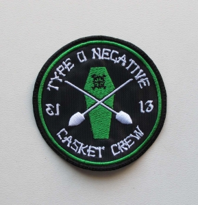 Naszywka Haftowana TYPE O NEGATIVE - Casket crew 13