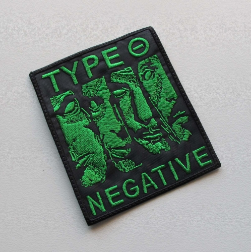 TYPE O NEGATIVE - Faces -- Embroidered Patch.jpg