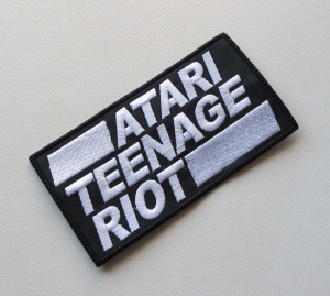 ATARI TEENAGE RIOT - Logo -- Embroidered Patch