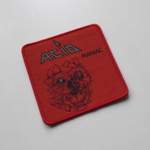 ACID - Maniac [red] -- Woven Patch