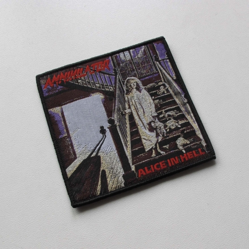 ANNIHILATOR - Alice in hell [black] -- Woven Patch.jpg