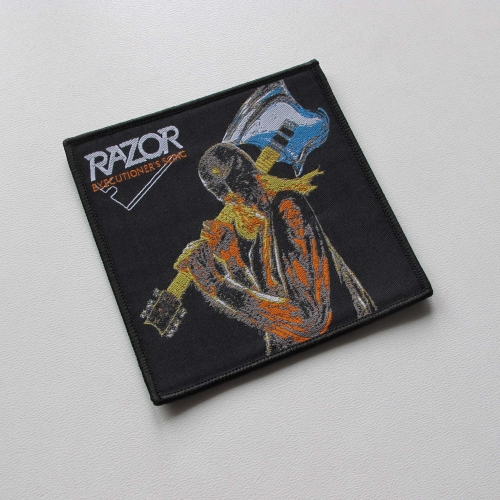 RAZOR - Executioner's Song [black] -- Woven Patch.jpg