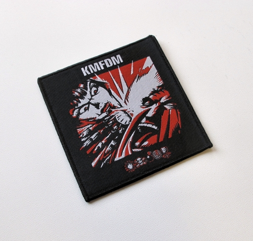 KMFDM - Symbols [black] --- woven patch.JPG
