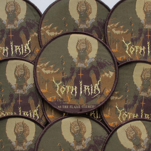 YOTH IRIA - As the flame withers [maroon] -- Woven Patch a.jpg