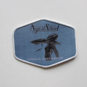 AGENT STEEL - Omega Conspiracy [white] -- Woven Patch