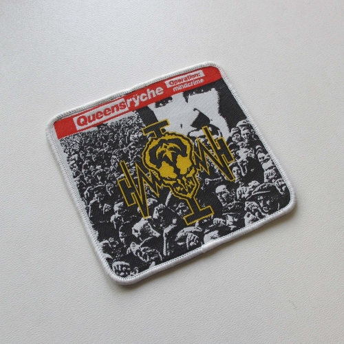 QUEENSRYCHE - Operation Mindcrime [white] -- Woven Patch.jpg