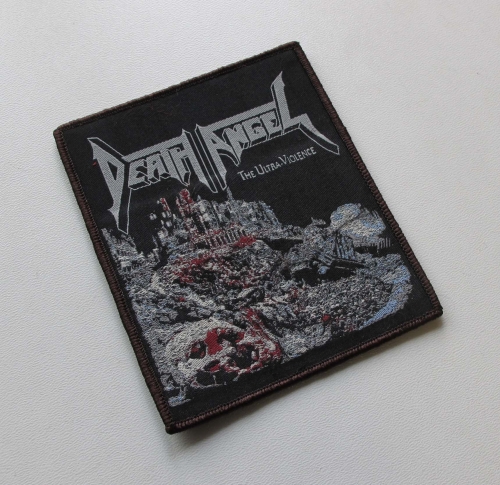 DEATH ANGEL - The ultra violence [brown] -- Woven Patch.jpg