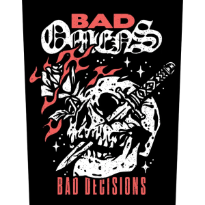 BAD OMENS - BAD DECISIONS -- Backpatch