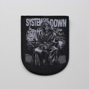 SYSTEM OF A DOWN - SUCK! [black] -- Woven Patch