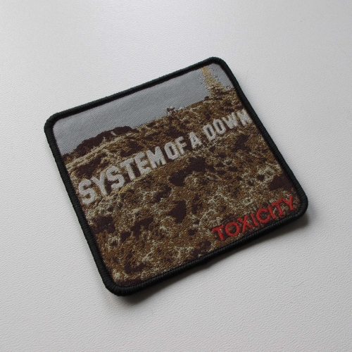 SYSTEM OF A DOWN - Toxicity [black] -- Woven Patch.jpg