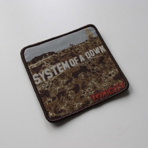 SYSTEM OF A DOWN - Toxicity [maroon] -- Woven Patch