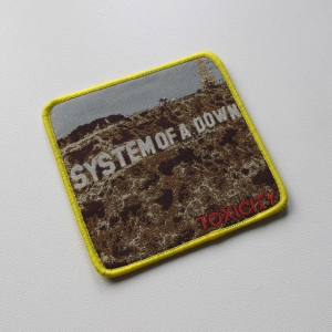 SYSTEM OF A DOWN - Toxicity [yellow] -- Woven Patch