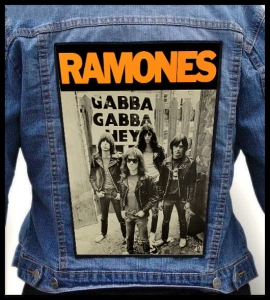 RAMONES - Gabba Gabba Hey -- Backpatch