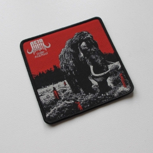 ACID MAMMOTH - Under acid hoof [black] -- Woven Patch