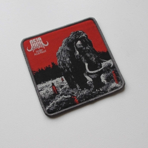 ACID MAMMOTH - Under acid hoof [grey] -- Woven Patch
