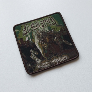 ALL SHALL PERISH - The price of existance [brown] -- Woven Patch