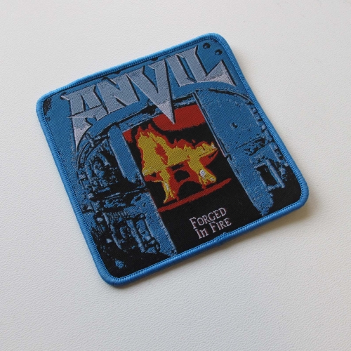 ANVIL - Forged in fire [blue] -- Woven patch.jpg