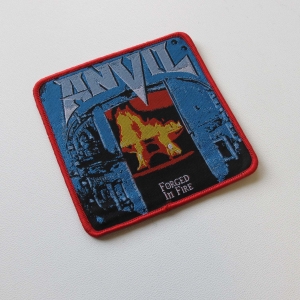 Naszywka ANVIL - Forged in fire [red]
