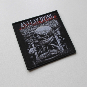 AS I LAY DYING - Hourglass [black] -- Woven Patch