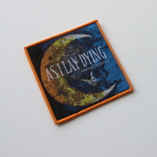 AS I LAY DYING - Shadows are security [orange] -- Woven Patch a.jpg