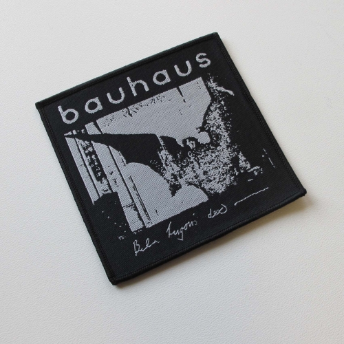 BAUHAUS - Bela lugosi's dead [black] -- Woven Patch.jpg