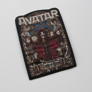 AVATAR - Death of sound [laser cut] [iron on] -- Woven Patch