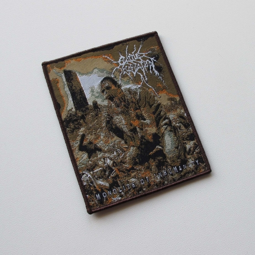 CATTLE DECAPITATION - Monoliths of inhumanity [brown] -- Woven Patch.jpg