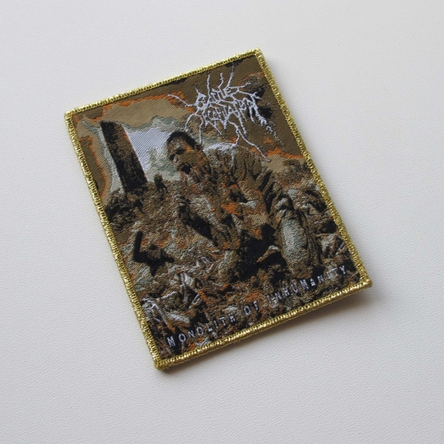 CATTLE DECAPITATION - Monoliths of inhumanity [gold] -- Woven Patch.jpg