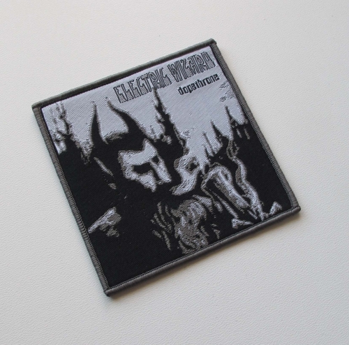 ELECTRIC WIZARD - Dopethrone [grey] -- Woven Patch.jpg